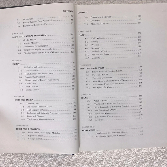 Vintage Physics With Modern Applications Hard Cover Text Book - Picture 9 of 11